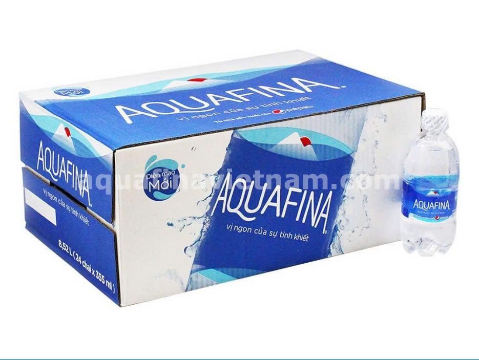 Nước tinh khiết Aquafina 355ml ( 24chai/thùng )